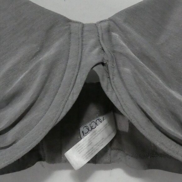 VOGLIO - SOFIA | 40 DDD | Elegant Grey Underwire Non Padded Bra - Picture 4 of 12